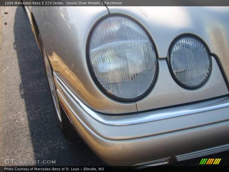Smoke Silver Metallic / Parchment 1999 Mercedes-Benz E 320 Sedan