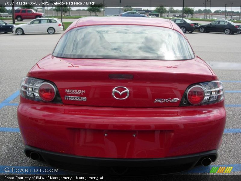 Velocity Red Mica / Black 2007 Mazda RX-8 Sport