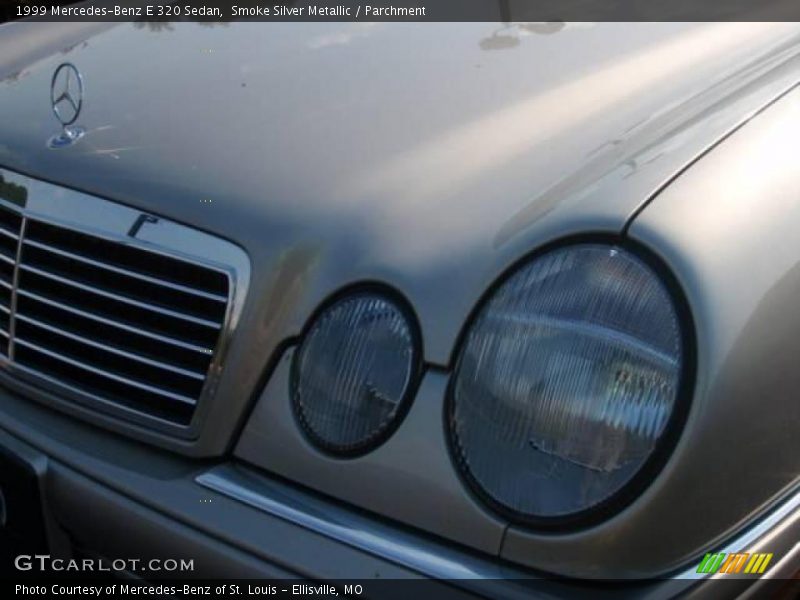 Smoke Silver Metallic / Parchment 1999 Mercedes-Benz E 320 Sedan