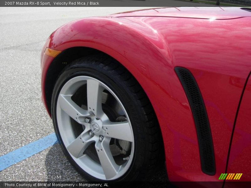 Velocity Red Mica / Black 2007 Mazda RX-8 Sport