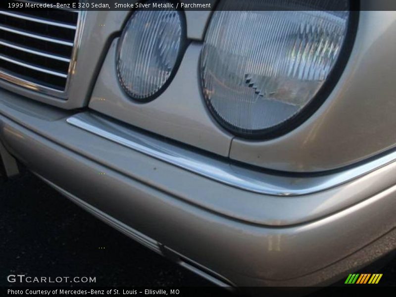 Smoke Silver Metallic / Parchment 1999 Mercedes-Benz E 320 Sedan
