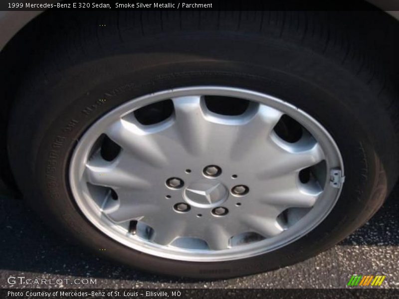 Smoke Silver Metallic / Parchment 1999 Mercedes-Benz E 320 Sedan