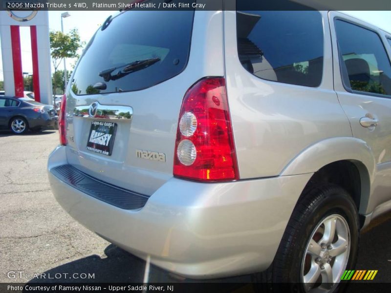 Platinum Silver Metallic / Dark Flint Gray 2006 Mazda Tribute s 4WD