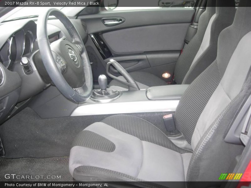 Velocity Red Mica / Black 2007 Mazda RX-8 Sport