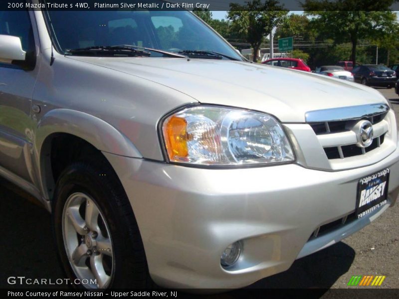 Platinum Silver Metallic / Dark Flint Gray 2006 Mazda Tribute s 4WD