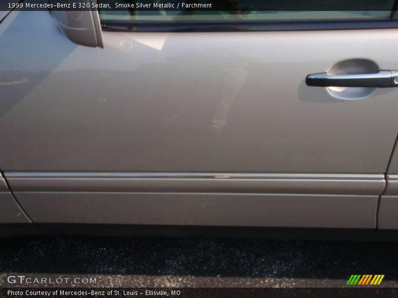 Smoke Silver Metallic / Parchment 1999 Mercedes-Benz E 320 Sedan