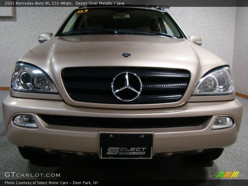 Desert Silver Metallic / Java 2003 Mercedes-Benz ML 320 4Matic