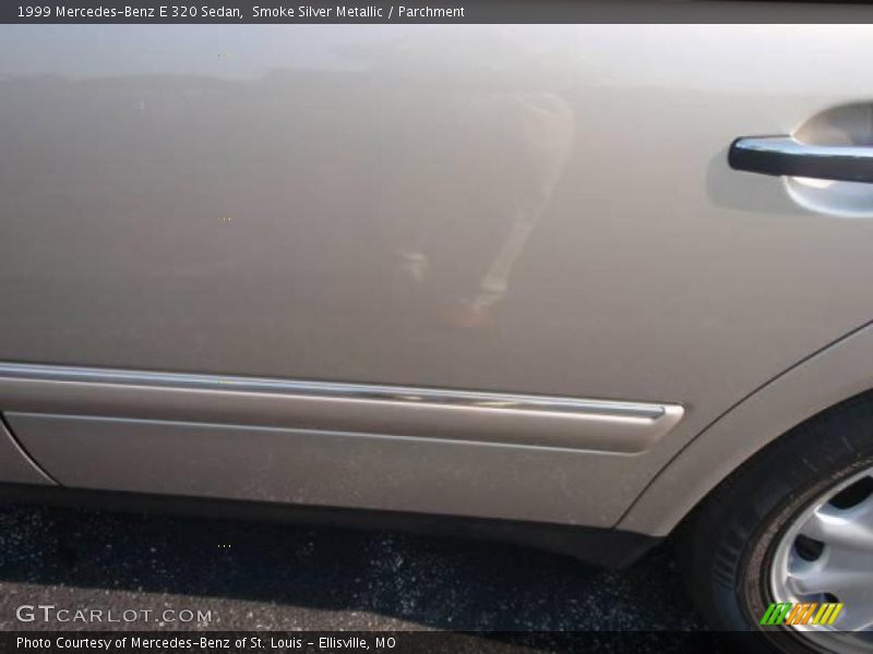 Smoke Silver Metallic / Parchment 1999 Mercedes-Benz E 320 Sedan