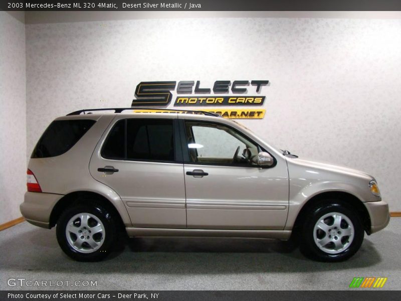 Desert Silver Metallic / Java 2003 Mercedes-Benz ML 320 4Matic