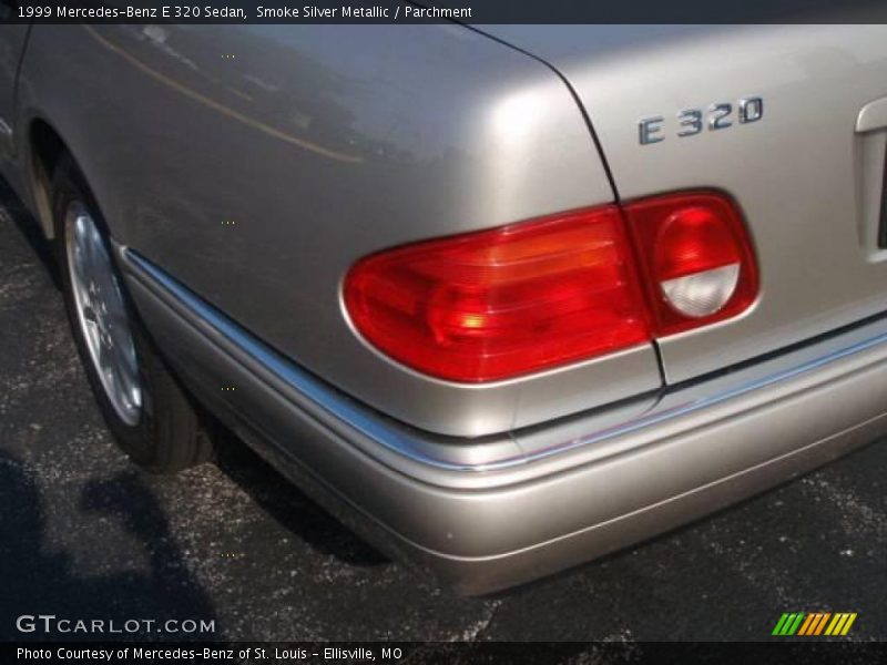 Smoke Silver Metallic / Parchment 1999 Mercedes-Benz E 320 Sedan