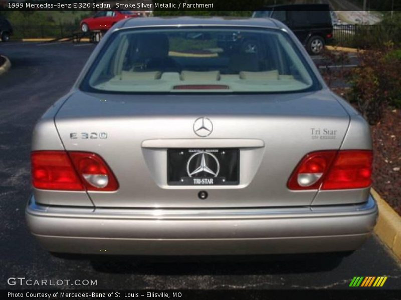 Smoke Silver Metallic / Parchment 1999 Mercedes-Benz E 320 Sedan