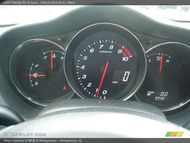 Velocity Red Mica / Black 2007 Mazda RX-8 Sport