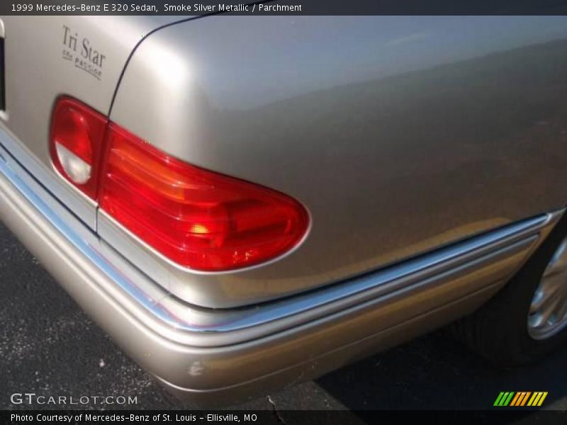 Smoke Silver Metallic / Parchment 1999 Mercedes-Benz E 320 Sedan