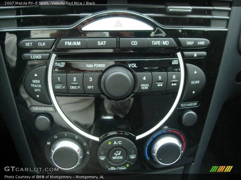 Velocity Red Mica / Black 2007 Mazda RX-8 Sport