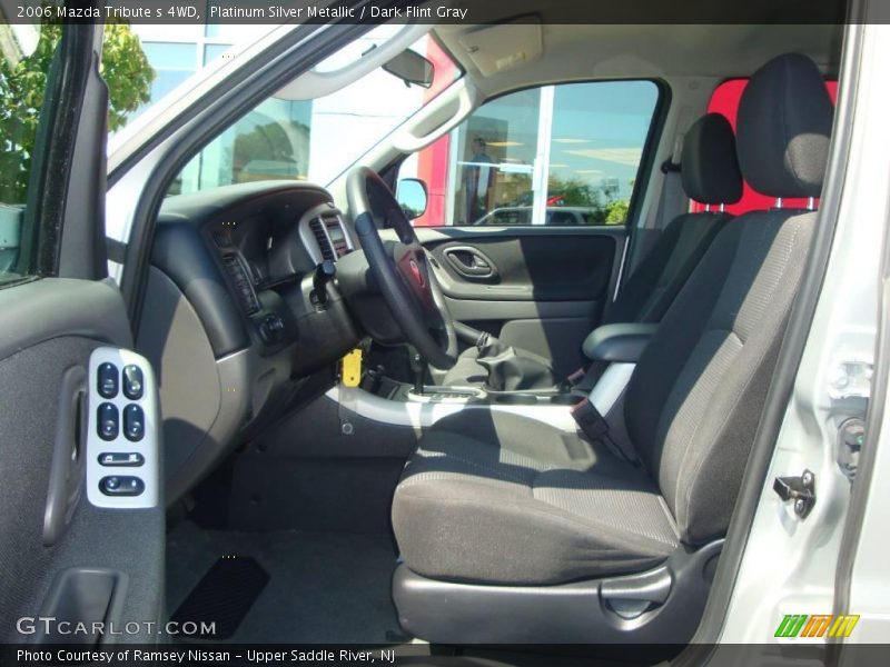 Platinum Silver Metallic / Dark Flint Gray 2006 Mazda Tribute s 4WD