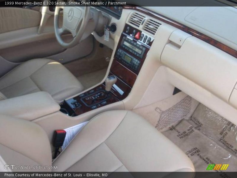 Smoke Silver Metallic / Parchment 1999 Mercedes-Benz E 320 Sedan