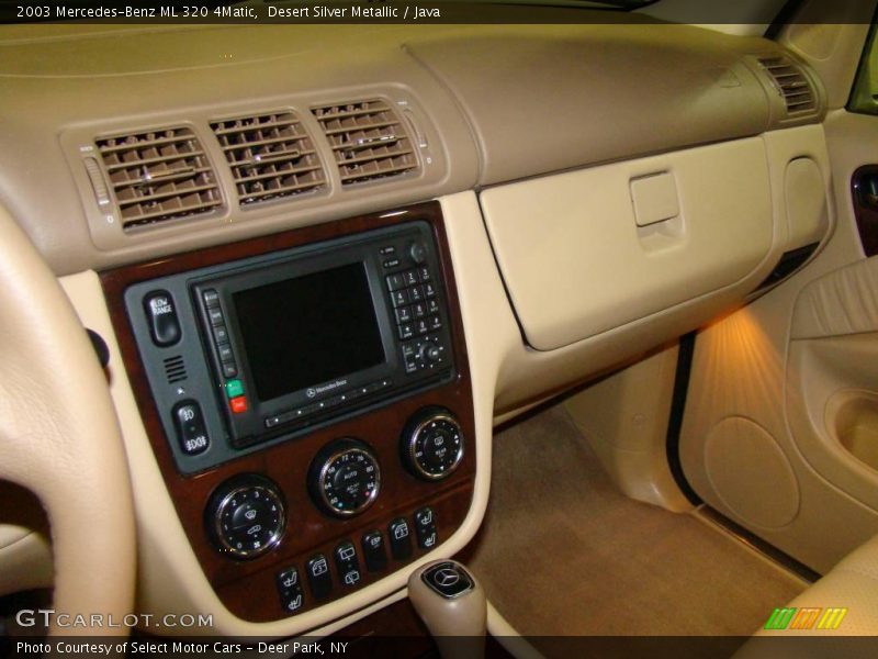 Desert Silver Metallic / Java 2003 Mercedes-Benz ML 320 4Matic