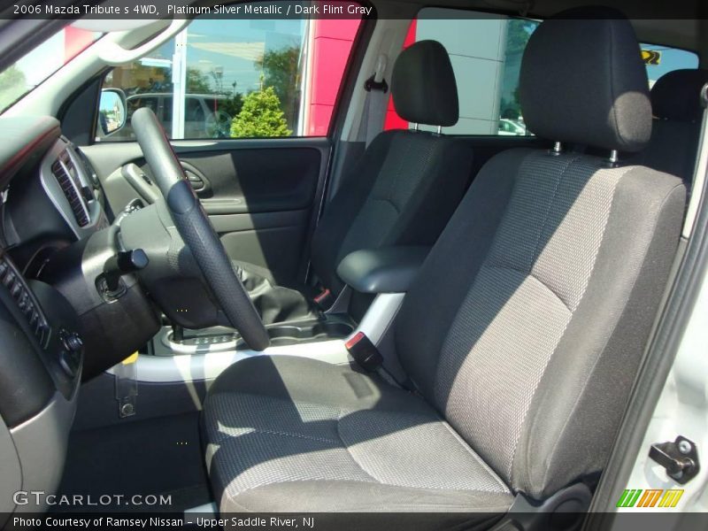 Platinum Silver Metallic / Dark Flint Gray 2006 Mazda Tribute s 4WD