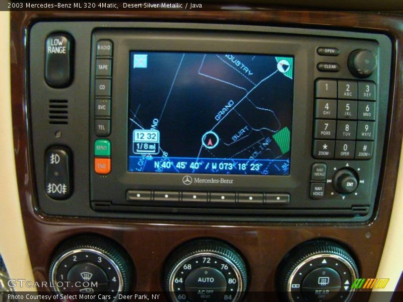 Desert Silver Metallic / Java 2003 Mercedes-Benz ML 320 4Matic