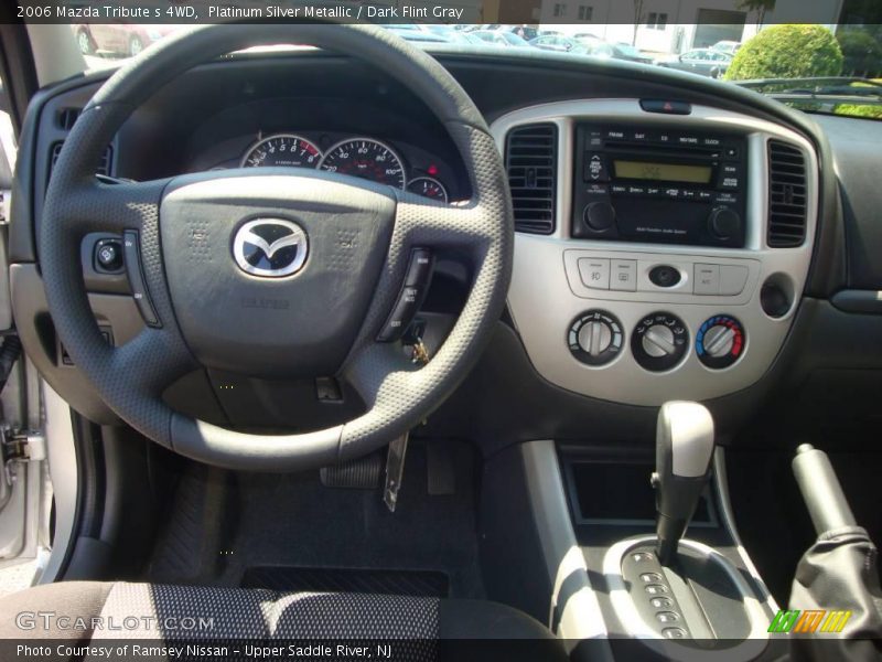 Platinum Silver Metallic / Dark Flint Gray 2006 Mazda Tribute s 4WD