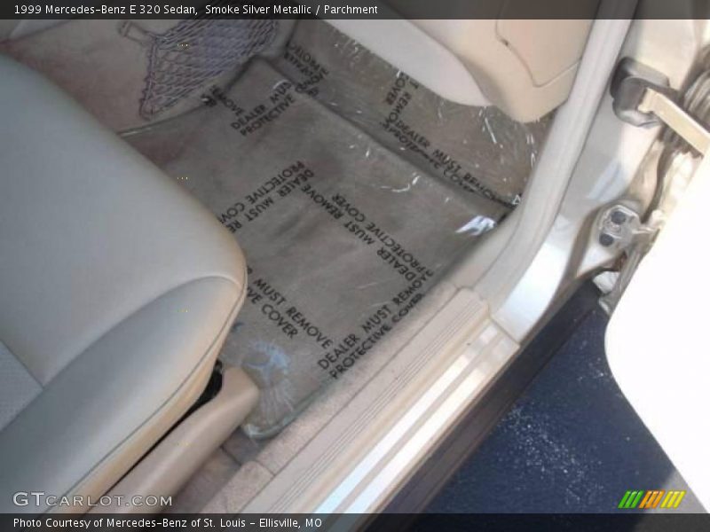 Smoke Silver Metallic / Parchment 1999 Mercedes-Benz E 320 Sedan