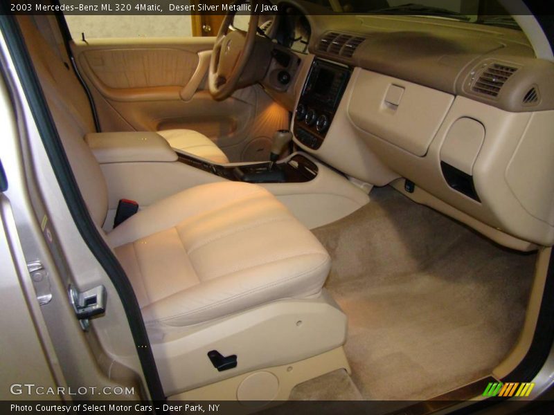 Desert Silver Metallic / Java 2003 Mercedes-Benz ML 320 4Matic