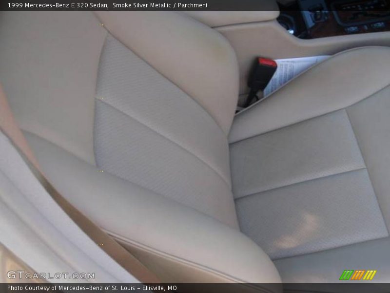 Smoke Silver Metallic / Parchment 1999 Mercedes-Benz E 320 Sedan