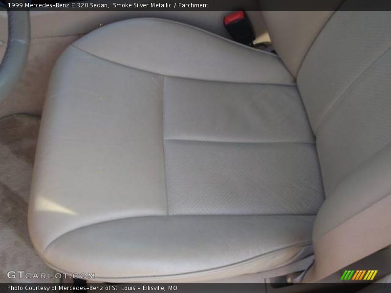 Smoke Silver Metallic / Parchment 1999 Mercedes-Benz E 320 Sedan
