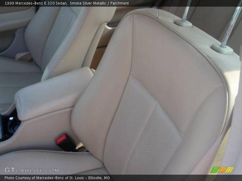 Smoke Silver Metallic / Parchment 1999 Mercedes-Benz E 320 Sedan