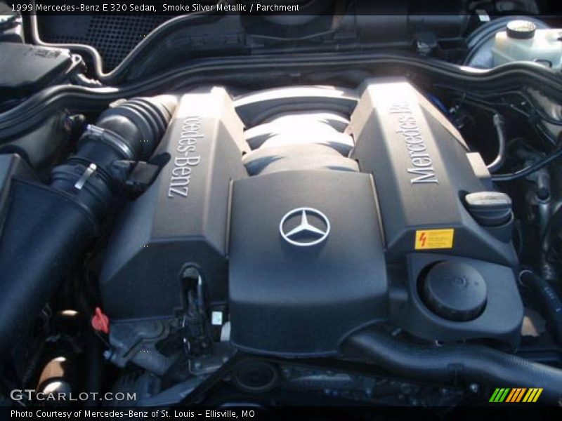 Smoke Silver Metallic / Parchment 1999 Mercedes-Benz E 320 Sedan