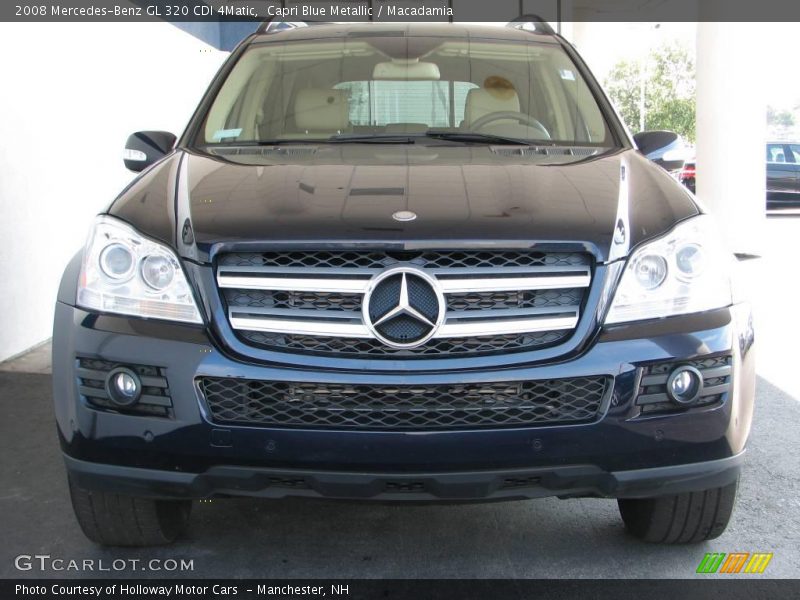 Capri Blue Metallic / Macadamia 2008 Mercedes-Benz GL 320 CDI 4Matic