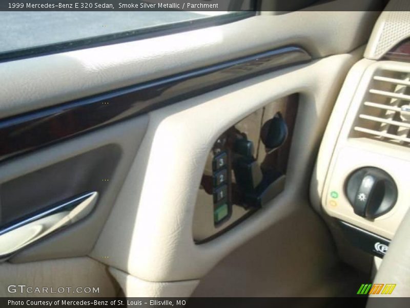 Smoke Silver Metallic / Parchment 1999 Mercedes-Benz E 320 Sedan