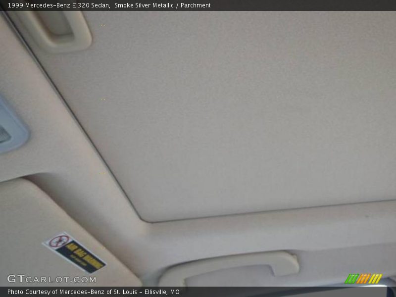 Smoke Silver Metallic / Parchment 1999 Mercedes-Benz E 320 Sedan