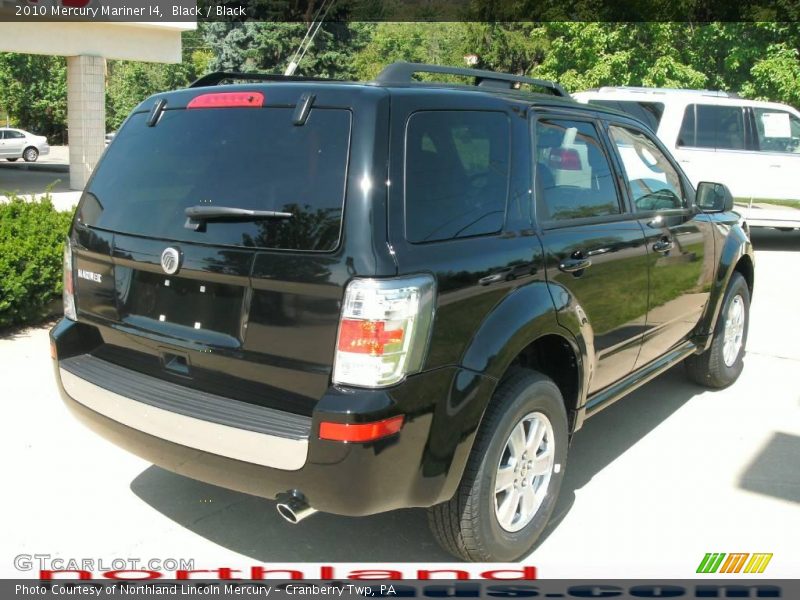 Black / Black 2010 Mercury Mariner I4