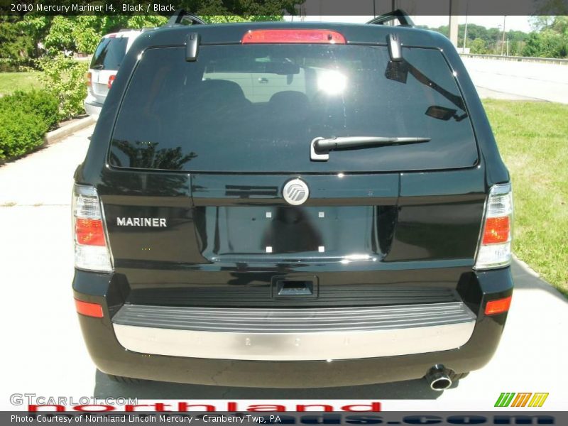 Black / Black 2010 Mercury Mariner I4