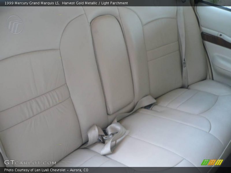 Harvest Gold Metallic / Light Parchment 1999 Mercury Grand Marquis LS