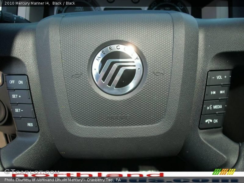 Black / Black 2010 Mercury Mariner I4
