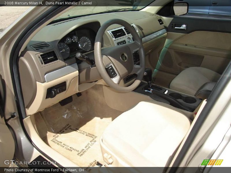 Dune Pearl Metallic / Camel 2008 Mercury Milan I4