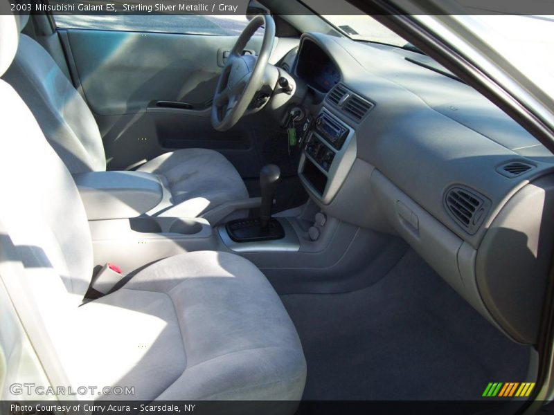 Sterling Silver Metallic / Gray 2003 Mitsubishi Galant ES