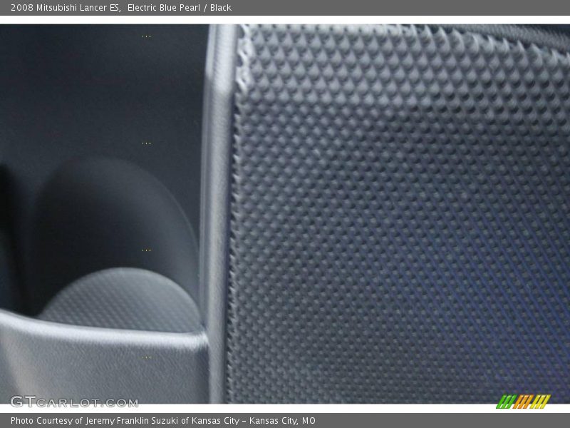 Electric Blue Pearl / Black 2008 Mitsubishi Lancer ES