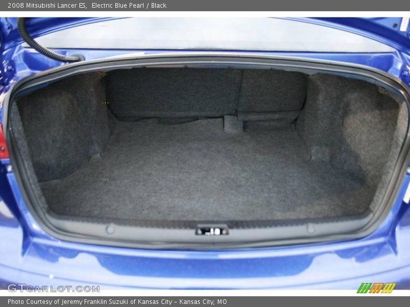 Electric Blue Pearl / Black 2008 Mitsubishi Lancer ES