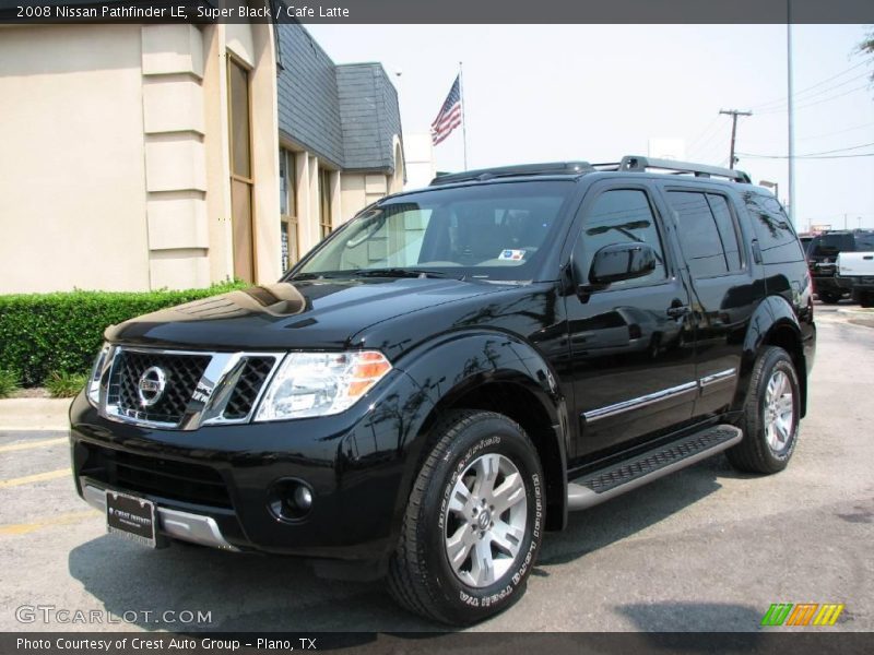 Super Black / Cafe Latte 2008 Nissan Pathfinder LE