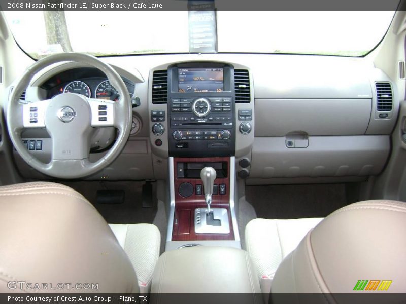 Super Black / Cafe Latte 2008 Nissan Pathfinder LE