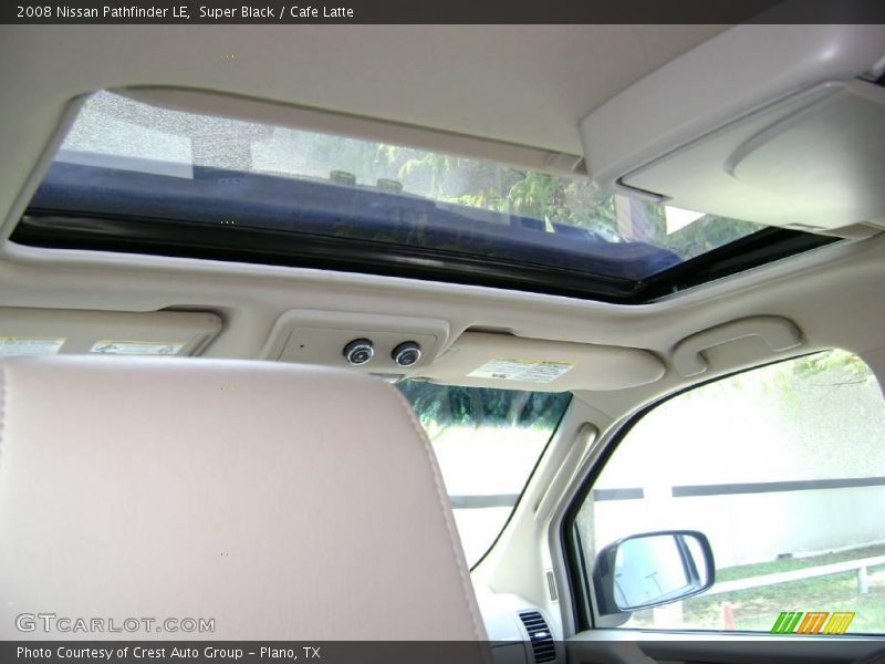 Super Black / Cafe Latte 2008 Nissan Pathfinder LE