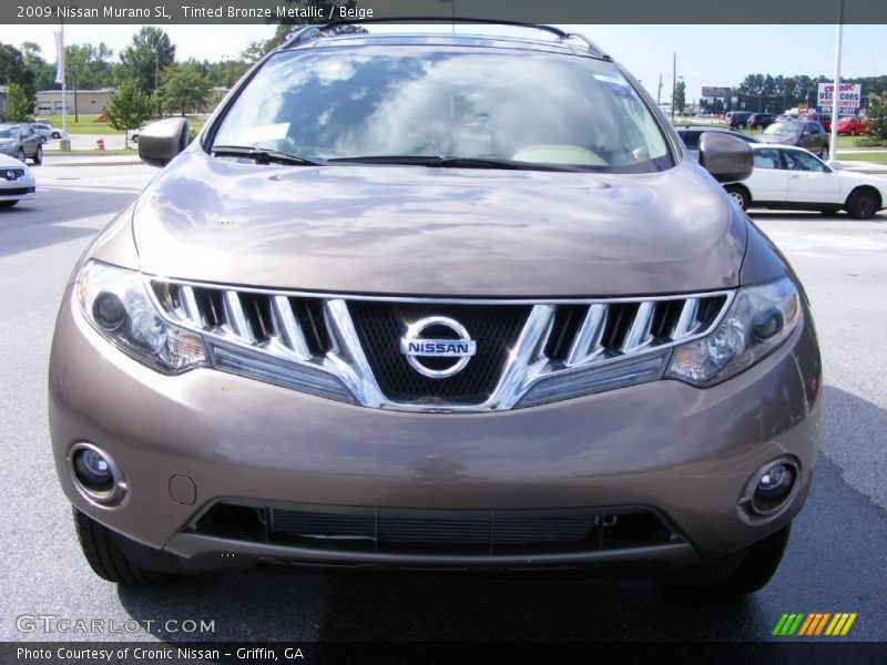 Tinted Bronze Metallic / Beige 2009 Nissan Murano SL