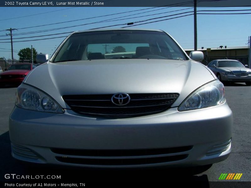 Lunar Mist Metallic / Stone 2002 Toyota Camry LE V6