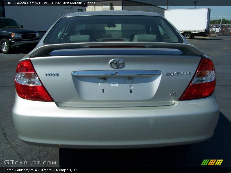 Lunar Mist Metallic / Stone 2002 Toyota Camry LE V6