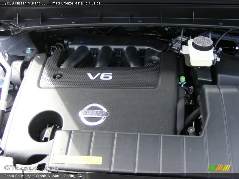 Tinted Bronze Metallic / Beige 2009 Nissan Murano SL