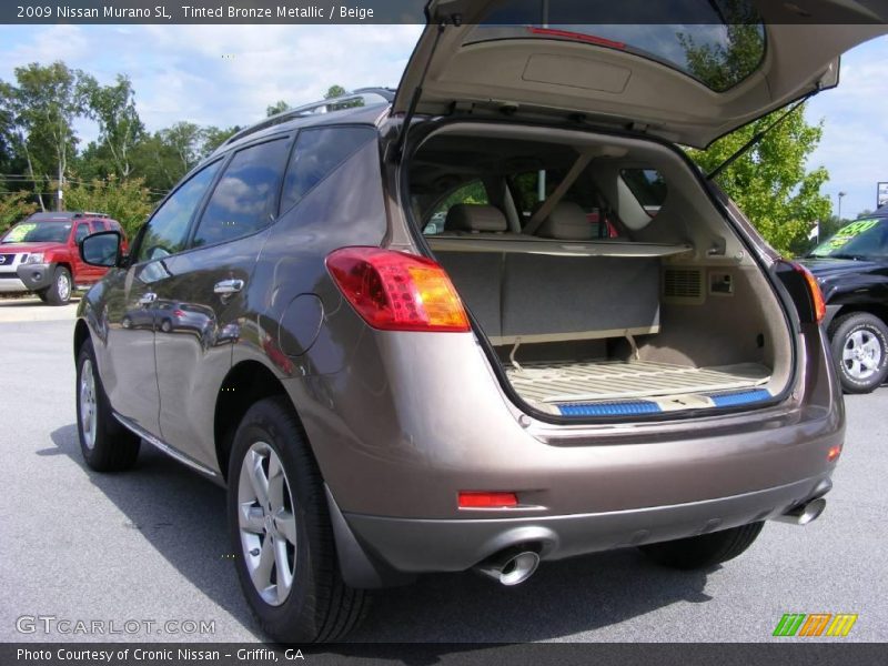 Tinted Bronze Metallic / Beige 2009 Nissan Murano SL