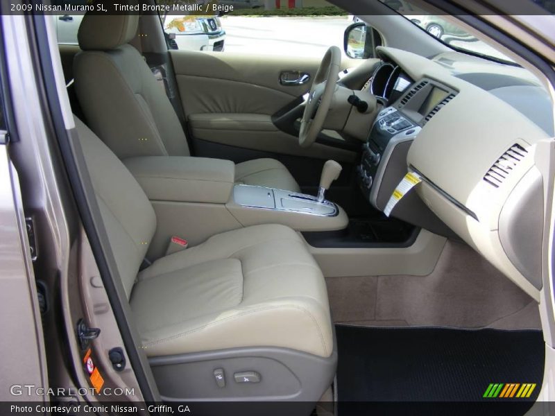 Tinted Bronze Metallic / Beige 2009 Nissan Murano SL